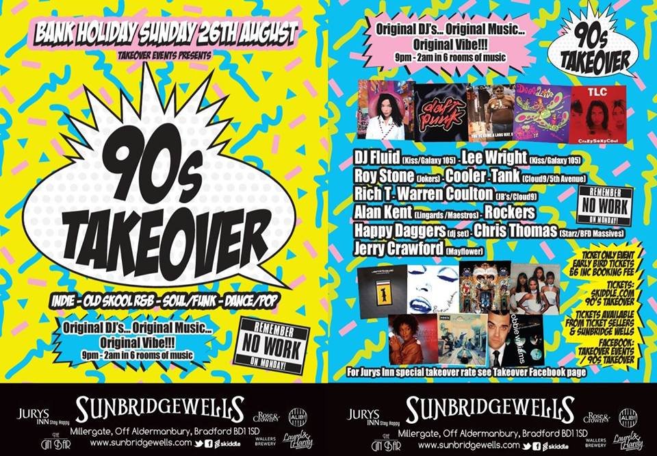 90s Takeover — Aug 2018
