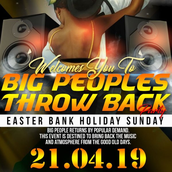 Big People's Throwback — 21 April 2019